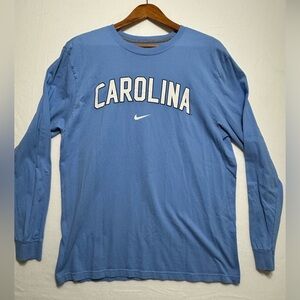 Nike North Carolina Tar Heels Long Sleeve Shirt Size Men’s XL